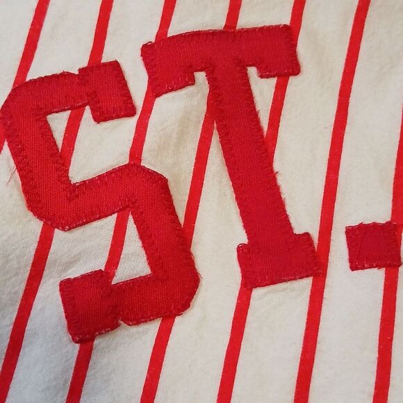 Vintage Chalk Line USA Red Stripe St.Louis  Baseball Jersey Size XLarge - Picture 7 of 8
